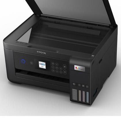 Imagem de Impressora Multifuncional Epson EcoTank L4260, Jato de Tinta, Colorida, WiFi, Visor LCD, USB, Bivolt, Preto - C11CJ63302