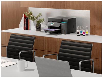 Imagem de Impressora Multifuncional Epson EcoTank L6370 Jato de Tinta Colorida Wi-Fi USB ADF