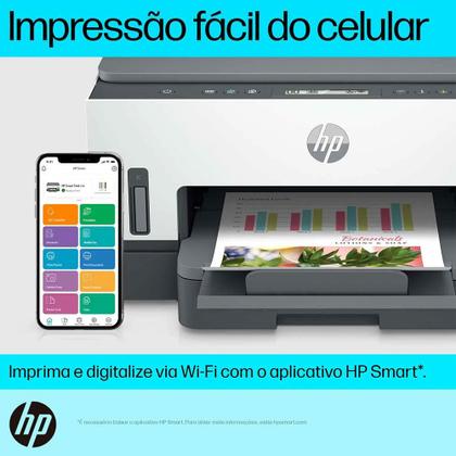 Imagem de Impressora Multifuncional HP Smart Tank 724 Tanque de Tinta Colorida Scanner Duplex Wi-fi USB Bluetooth 2G9Q2A