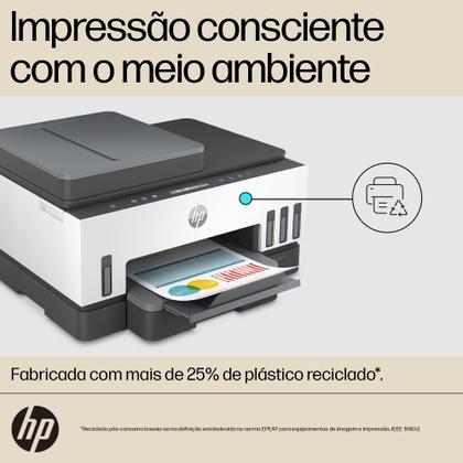 Imagem de Impressora Multifuncional HP Smart Tank 754 Wi-Fi Tanque de tinta Colorida Duplex USB