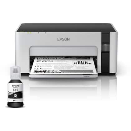 Impressora Tanque de Tinta Epson Ecotank M1120 Monocromática Wifi Conexão USB Bivolt