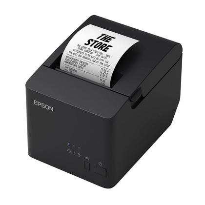 Imagem de Impressora Térmica Epson TM-T20X-II Serial - USB, Bivolt, Preto