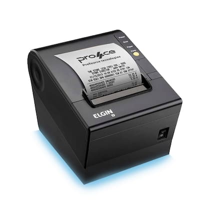 Impressora térmica não fiscal Elgin I9 USB e Ethernet com guilhotina