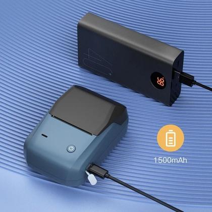 Imagem de Impressora Térmica Niimbot B1 Bluetooth + 1 Rolo Etiqueta