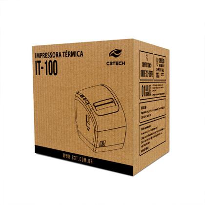 Imagem de Impressora Térmica para Recibo e cupom IT-100 C3Tech