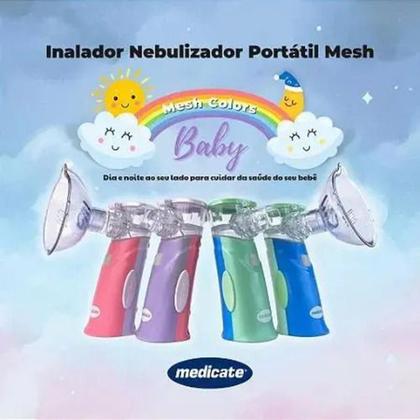 Imagem de Inalador Bebe Nebulizador Ultrassônico Medicate Todas Cores