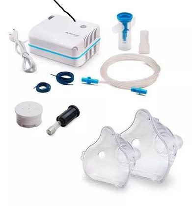 Imagem de Inalador compressor ac branco e azul