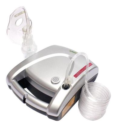 Imagem de Inalador E Nebulizador Superflow Plus G-tech Prateado + Soro Fisiológico G-tech