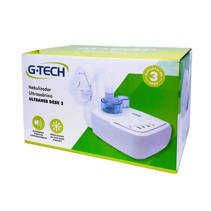 Imagem de Inalador e Nebulizador Ultrassônico Ultraneb Desk 2 G-Tech
