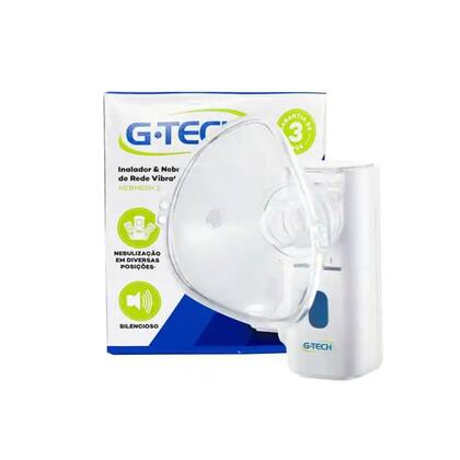 Imagem de Inalador G Tech Mini Nebulizador Nebmesh2