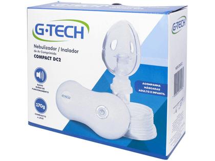 Imagem de Inalador Nebulizador de ar Comprimido Compact DC2 Gtech 