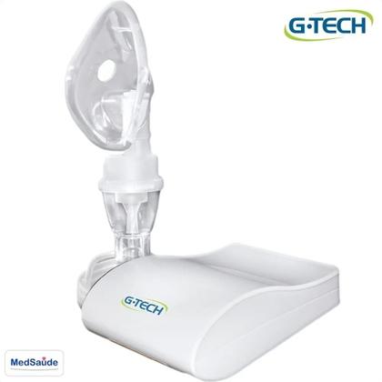 Imagem de Inalador Nebulizador G-tech Compact Dc1 Branco 100v/240v