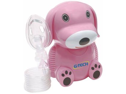 Imagem de Inalador Nebulizador G-Tech NebDog Bivolt - Rosa