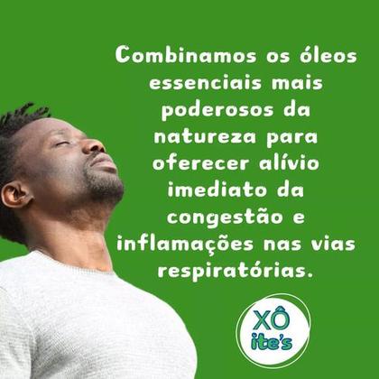 Imagem de Inalador Óleos Essencais Uso Nasal Alívio Congestão Kit C/3