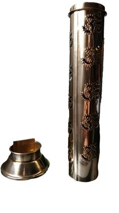 Imagem de Incensário Dourado de Metal Torre