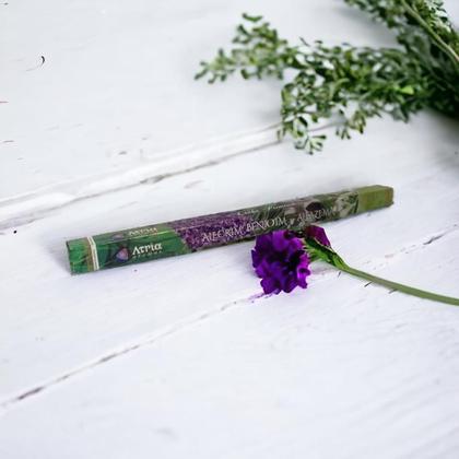 Imagem de Incenso Alecrim Benjoim Alfema Atria Caixa Com 8 Varetas