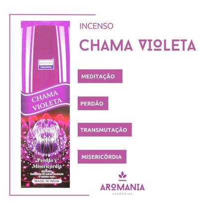 Imagem de Incenso Chama Violeta