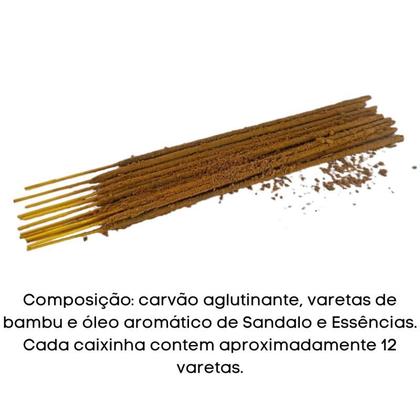 Imagem de Incenso Massala Goloka Capim Limão Lemon Grass Unid