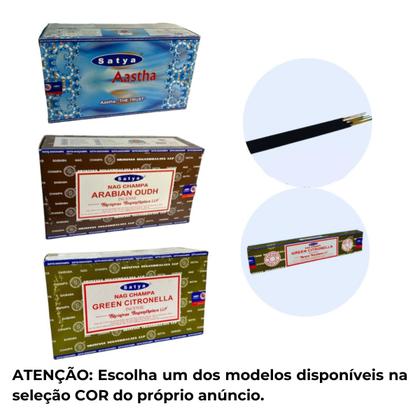 Imagem de Incenso Massala Satya Ervas 12 Caixas com 12 Varetas-Escolha