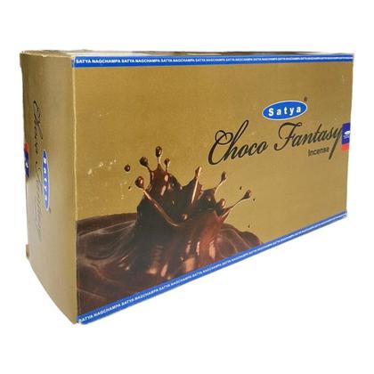Imagem de Incenso Meditação Massala Choco Fantasy Satya Cx c 12 Var