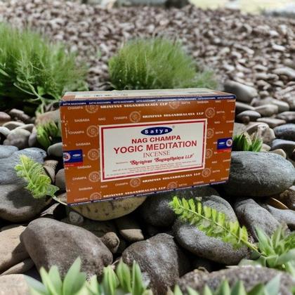 Imagem de Incenso Meditação Massala Yogic Meditation Satya Cx c 12 Var