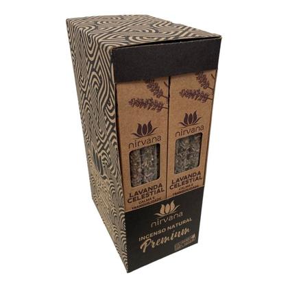 Imagem de Incenso Nat Nirvana Lavanda Celestial Premium Cx Com 5 Varet