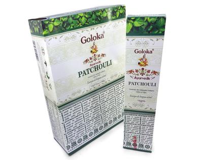 Imagem de Incenso Palito Goloka Ayurvedic Diversas Fragrâncias Caixa 15g