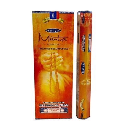 Imagem de Incenso Satya Hexagonal Cx 20 Varetas - Escolha o Aroma