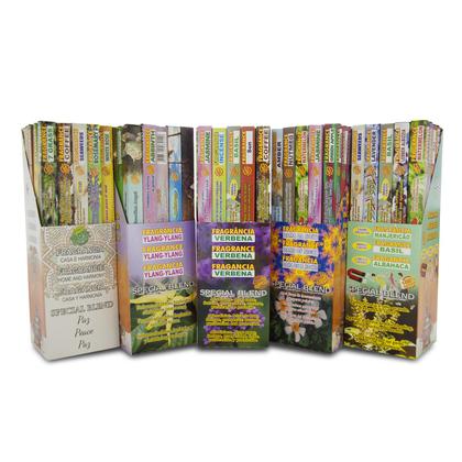 Imagem de Incenso Special Blend Sortidos 25 Caixas C/ 8 Varetas + Porta Incenso