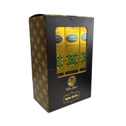 Imagem de Incenso Vila Zen Linha Árabe Jardim Encantado Com 10 Varetas