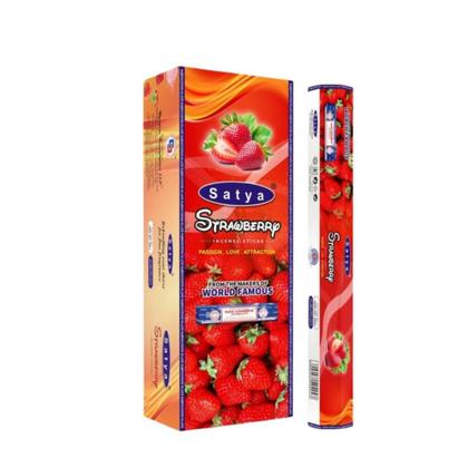 Imagem de Incensos Carvão Satya Hexagonal 20 Varetas - Escolha o Aroma