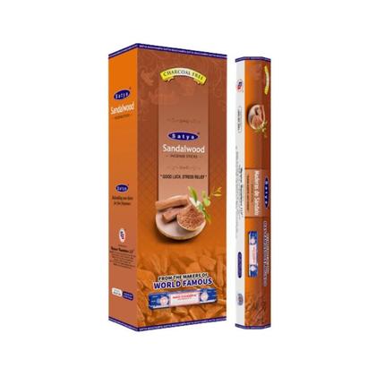 Imagem de Incensos Carvão Satya Hexagonal Com 20 Varetas Composição 3