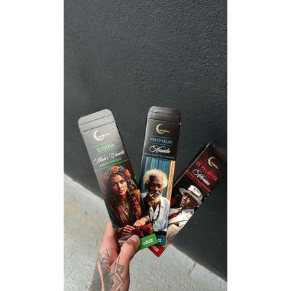 Imagem de Incensos Lua Natural 0% Carvão 10 Varetas