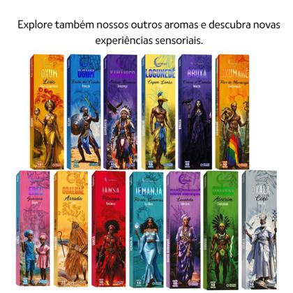 Imagem de Incensos Natural Lua Mistica 0 Carvão Cx c/10 Varetas