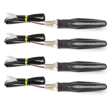Imagem de Indicador de pisca-piscas de motocicleta BlyilyB (pacote com 4)