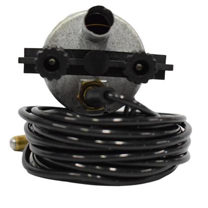 Imagem de Indicador Temperatura Agua Mecanico 52Mm 3,6Mt 5/8X18 MIchi gan 55A 55C 75 Sem Iluminacao Mostrador Preto Aro Externo Zincado Branco