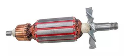 Imagem de Induzido + Bobina + Carvão Para Plaina Makita 1900b 110