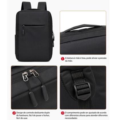 Imagem de Infantil Mochila USB Escolar Estampa Time Timão Para Notebooks E Volta Às Aulas Corint