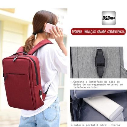 Imagem de Infantil Mochila USB Escolar Estampa Time Timão Para Notebooks E Volta Às Aulas Corint