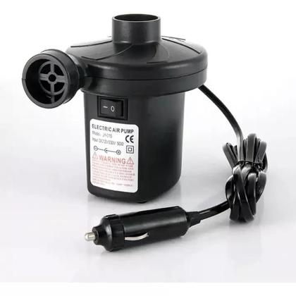 Imagem de Inflador bomba ar compressor eletrico enche bexiga infla desinfla colchao bote inflaveis casa e carro trivolt