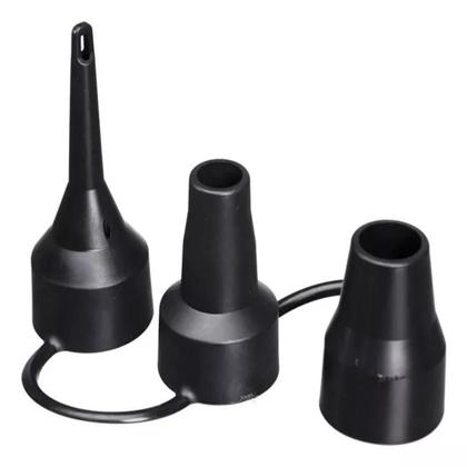 Imagem de Inflador bomba ar compressor eletrico enche bexiga infla desinfla colchao bote inflaveis casa e carro trivolt