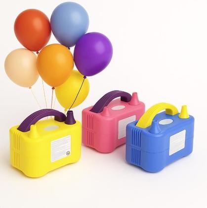 Imagem de Inflador Compressor Balão Bexiga 2 Bicos Decoração Festa