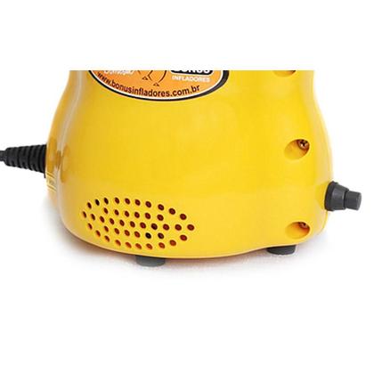 Imagem de Inflador de Balões Bônus 2 Bicos Doméstico Amarelo ID-02