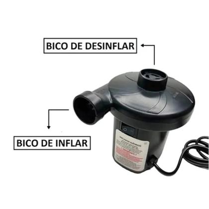 Imagem de Inflador Elétrico Universal para Colchões, Botes e Boias