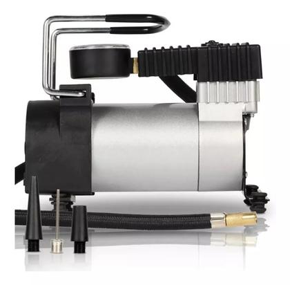 Imagem de Inflador Mini Compressor 150psi 12v Pneus Carro Moto Bicicleta Bola Portátil