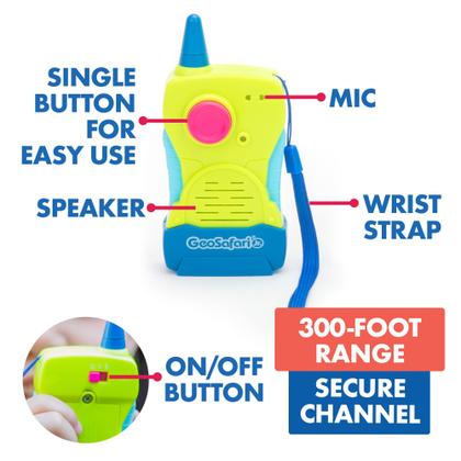 Imagem de Informações Educacionais sobre o Walkie Talkie GeoSafari Jr. Meu Primeiro