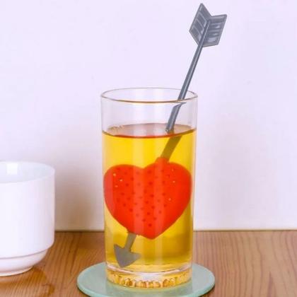 Imagem de Infusor Criativo Em Silicone Para Chá Natural ou Sachê 17cm