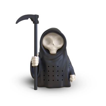 Imagem de Infusor de chá com design genuíno Fred Grim Steeper Grim Reaper