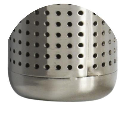 Imagem de Infusor De Chá Inox Filtro Coador De Ervas Com Suporte