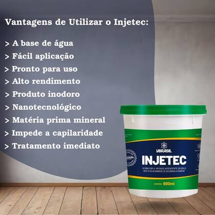 Imagem de Injetec Impermeabilizante Anti Umidade Parede